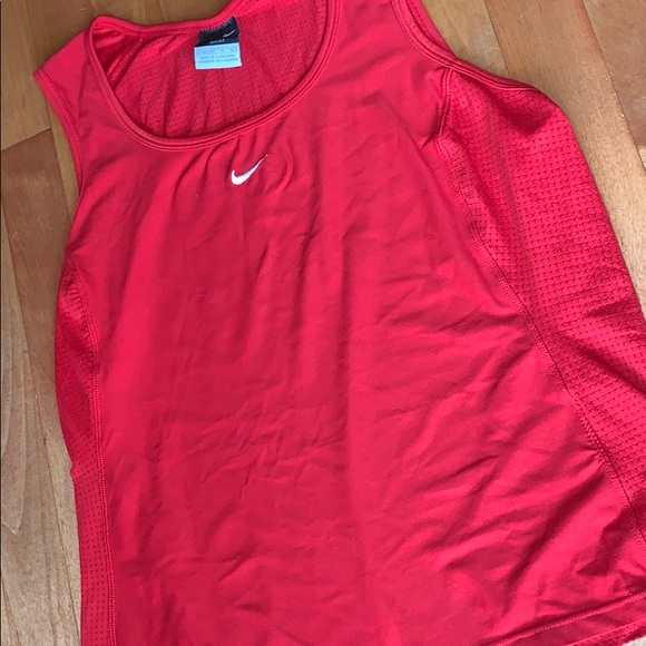 Vintage Red Nike Tank Top - Picture 3 of 5